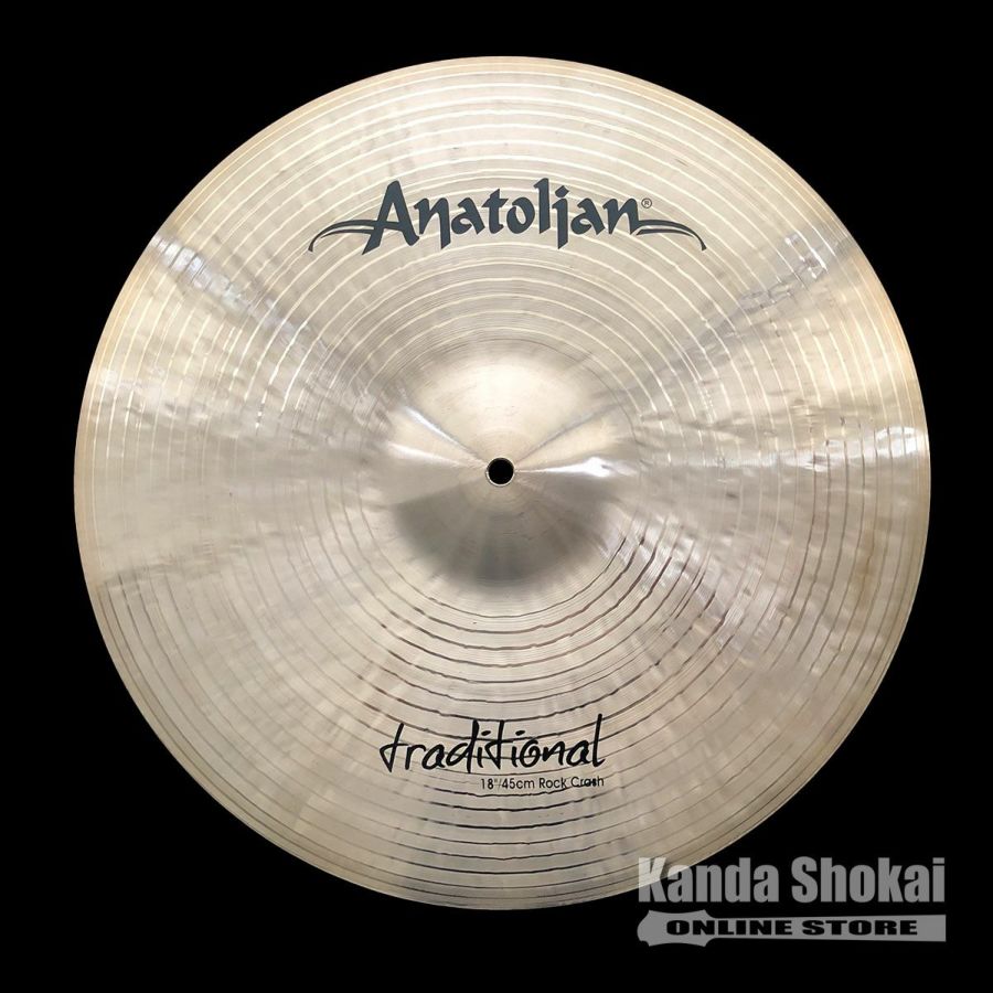 Anatolian Cymbals ( アナトリアン ) TRADITIONAL 18”Rock Crash