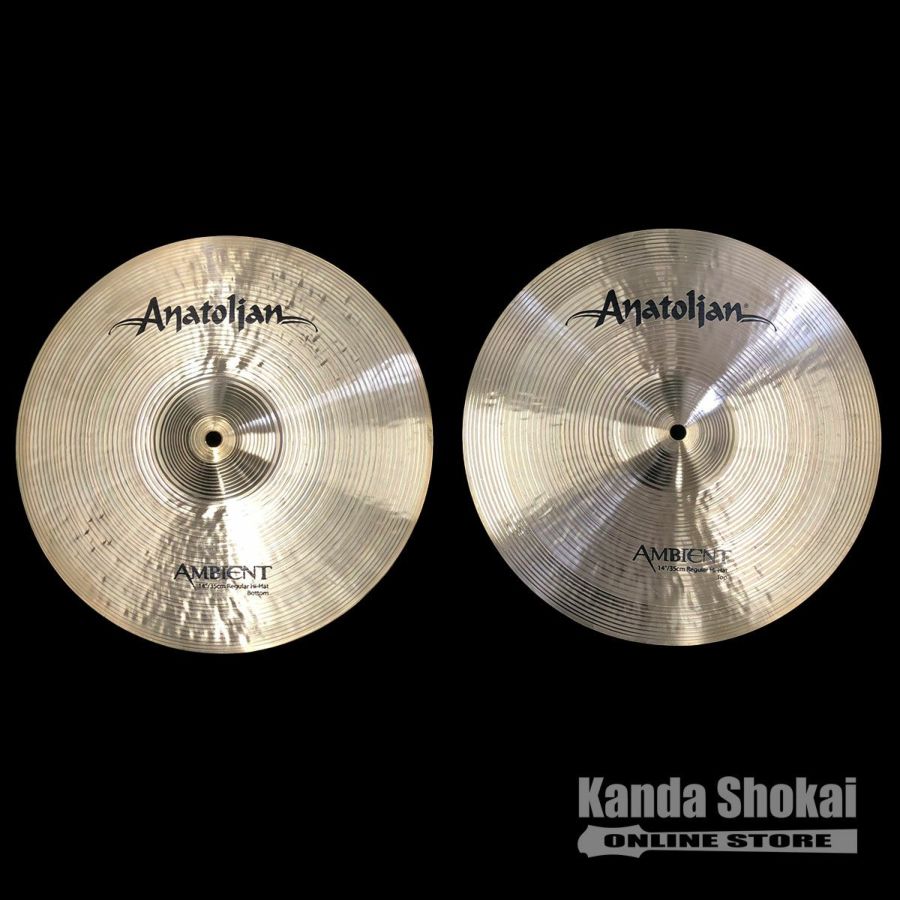 Anatolian Cymbals ( アナトリアン ) AMBIENT 14” Regular Hi-Hat