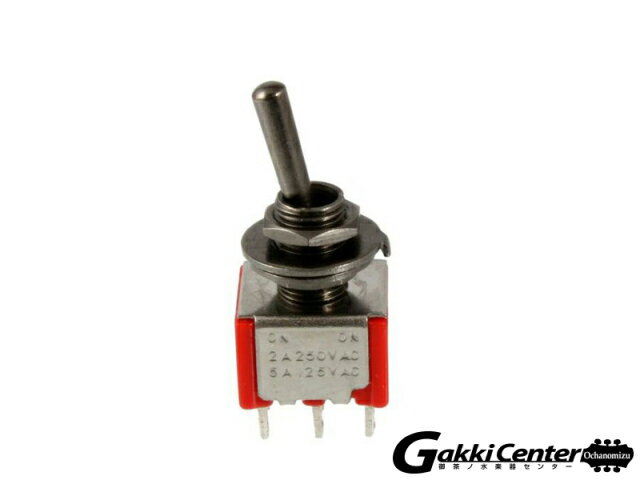 Allparts EP-4181-003 Black On-On Round Bat Mini Switch/1032