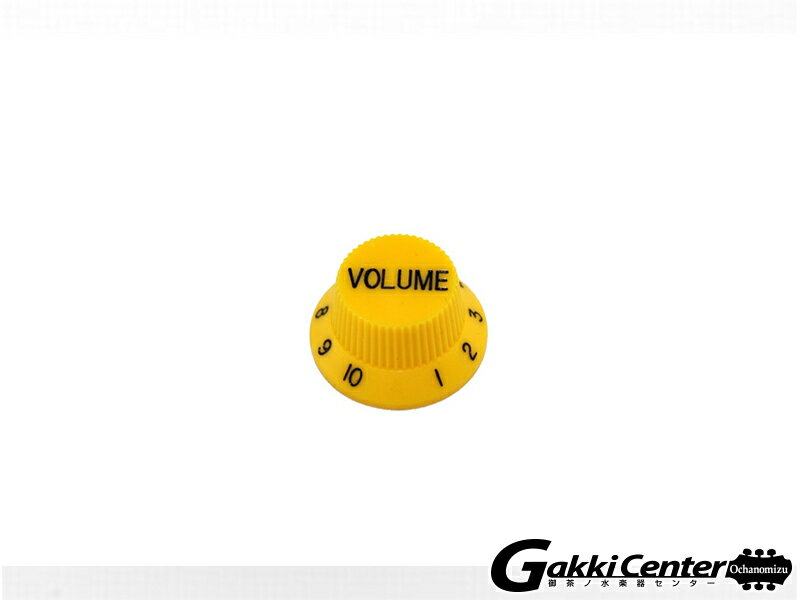 Allparts Set of 2 Yellow Volume Knobs/5029