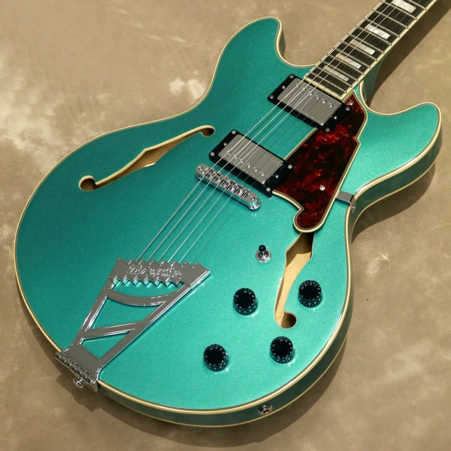 D’Angelico Premier Series Premier DC Stairstep, Ocean Turquoise【店頭在庫品】