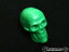 GROVER/TrophyBeadbrain Skull ShakerBB-GREEN