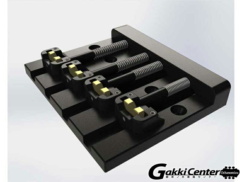 Hipshot 4 String KickAss Bass Bridge Black