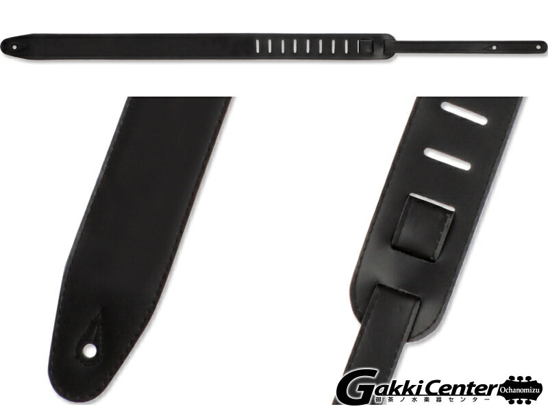 RENEGADE ギターストラップ Plain Leather P.SUEDO-BK