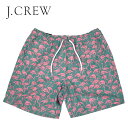 J.CREW ジェイクルー 水着 海パン メンズ 紳士用 スイムウェア ショーツ サーフ ハーフパンツ フラミンゴ