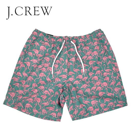 J.CREW ジェイクルー 水着 海パン メンズ 紳士用 スイムウェア ショーツ サーフ ハーフパンツ フラミンゴ J.CREW ジェイクルー 水着 海パン メンズ 紳士用 スイムウェア ショーツ サーフ ハーフパンツ フラミンゴ