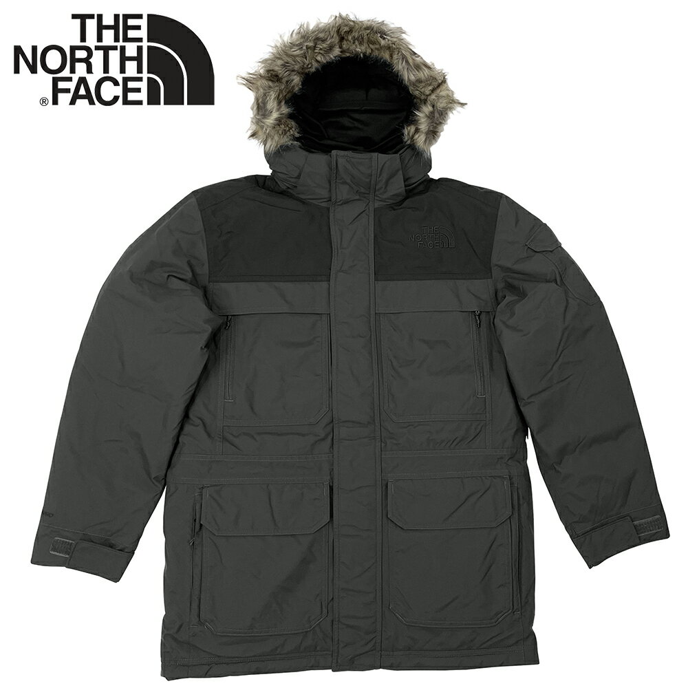 ノースフェイス ダウンジャケット マクマードパーカ THE NORTH FACE US企画 MCMURD PARKA ブラック グレー