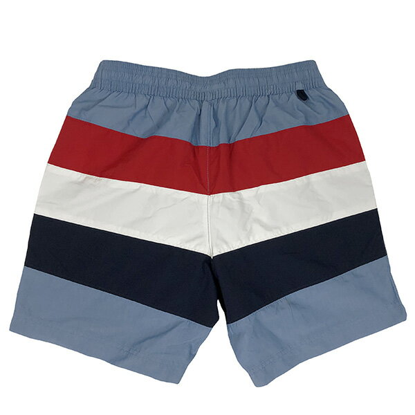 トミーヒルフィガー 水着 TOMMY HILFIGER 海パン メンズ 紳士用 スイムウェア ショーツ パンツ フラッグ ライトブルー
