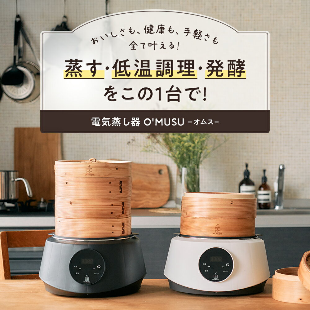【Ocrasi公式】電気蒸し器O