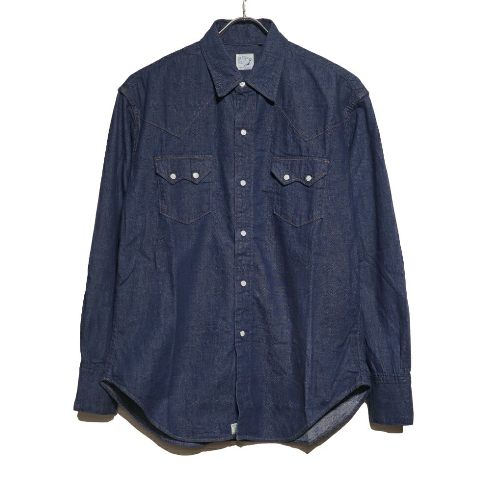 Rakuten - orSlow(オアスロウ)Western Denim Shirts One Wash デニム ウェスタン シャツ【01-8124-81】