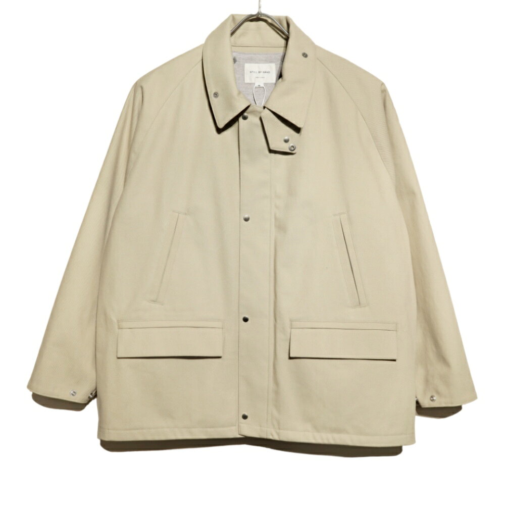 Rakuten - STILL BY HAND(スティル バイ ハンド) Cotton/Polyester Short Blouson with Liner コットン/ポリエステル ライナー付き ショートブルゾン【CO02254】