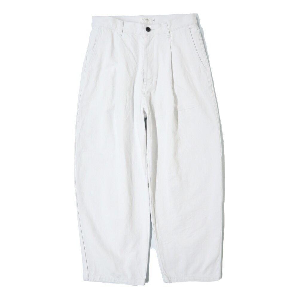 Rakuten - STILL BY HAND(スティル バイ ハンド)11.5oz Deep Tuck Denim Pants 11.5オンス 1タック テーパード デニムパンツ【DN03261】