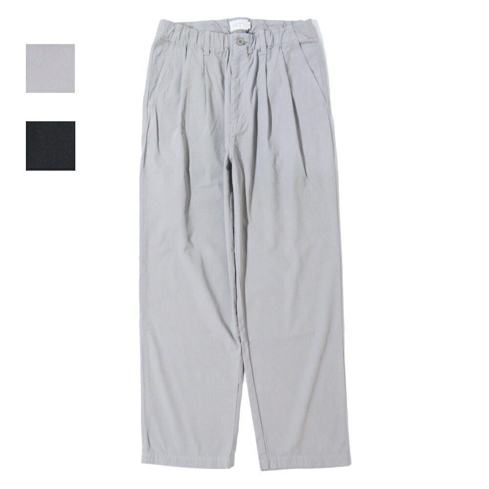 Rakuten - STILL BY HAND(スティル バイ ハンド)Garment-Dye 2 Pleat Pants 製品染め 2プリーツ パンツ【PT01261】