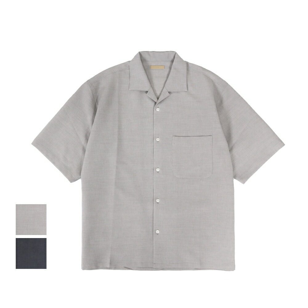 Rakuten - LAMOND(ラモンド)Shari Shirts ハイツイスト ポリエステル オープンカラーシャツ