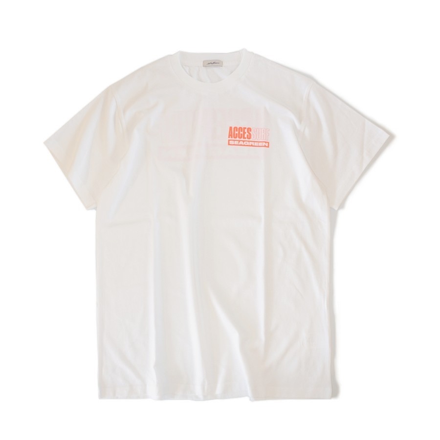 Rakuten - Seagreen(シーグリーン)×ACCESSURF(アクセスサーフ) コラボ プリントTシャツ【MSG20S8174】