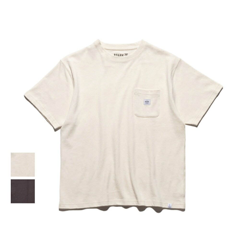 Rakuten - ROARK(ロアーク)H/W HEMPCOTTON S/S TEE 【RTJH1220-BNM/WHT】