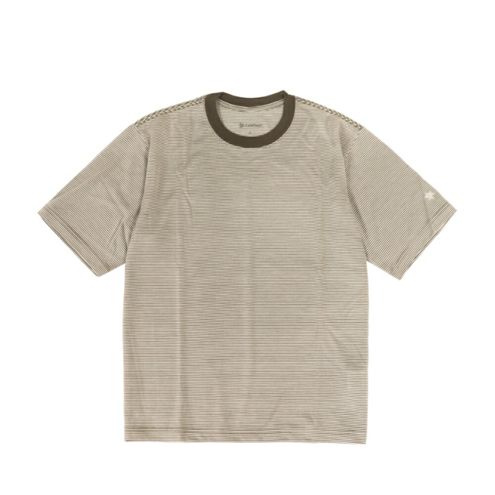 乐天商城 - Goldwin(ゴールドウィン)Unisex/ユニセックス Striped Wool×Lyocell Jersey T-Shirts ストライプドウールリヨセルジャージーティーシャツ