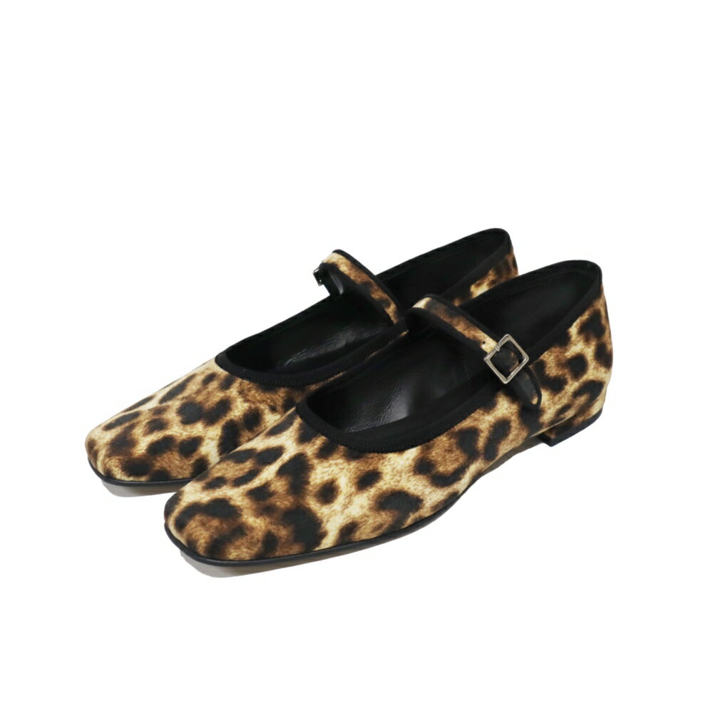oblada(オブラダ) "MARY JEAN LEOPARD" メリージェーン ストラップパンプス レオパード