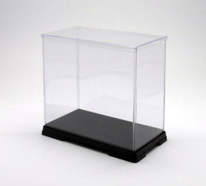 楽天市場 フィギュアケース ディスプレイケース コレクションケース 人形ケース 折りたたみ式ケース 横幅50 奥行32 高さ50 cm 透明プラ ケースショップオクタゴン
