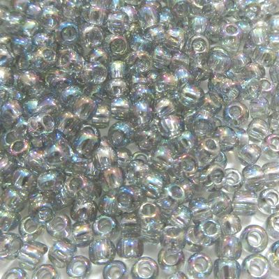 トーホービーズ / 丸小ビーズ / レインボー ブラックダイアモンド / 10g入り［ TOHO -# 176 ］ 外径約2.0～2.2mm グラスビーズ シードビーズ トーホー ビーズ 材料 丸小 11/0 ビーズ織り 手芸 ビーズパーツ ハンドクラフト オーロラ