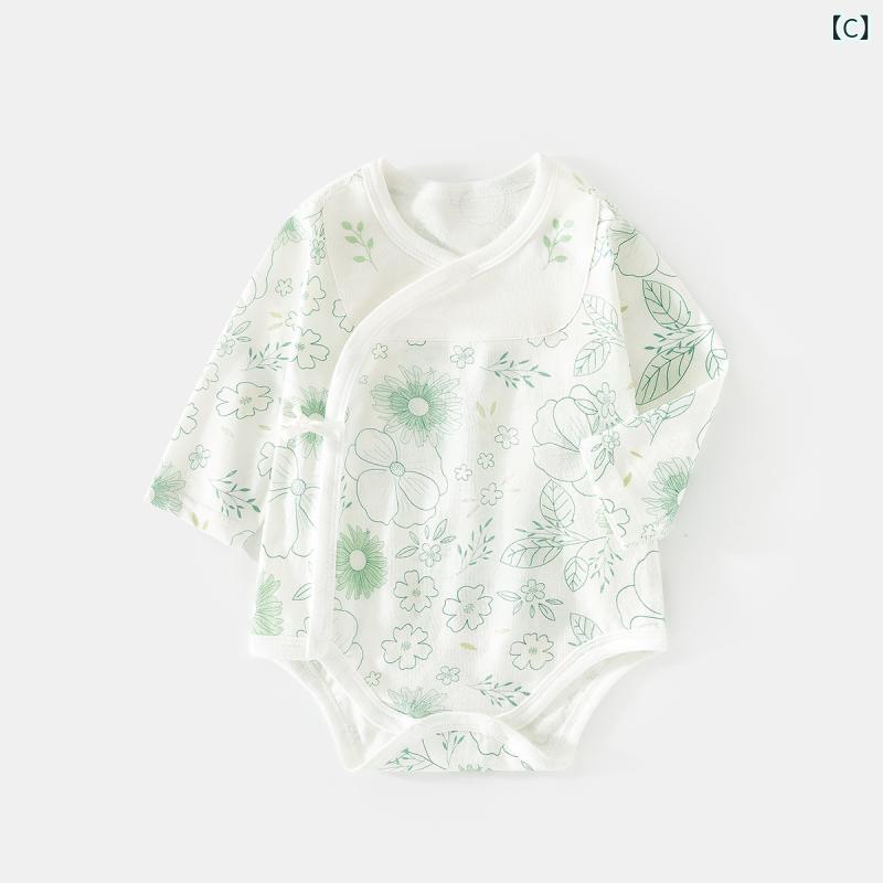 ベビーロンパース 新生児 乳幼児 ベビー 接触冷感 薄手 綿 通気性 吸湿速乾 夏用 ...