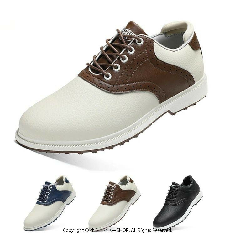 素 材 合成皮革、ゴム 商品内容 ゴルフシューズ 注意事項 *サイズ表記は手作業にて行っておりますので、 実物と若干の誤差が生じる場合があります。 *モニターの発色の具合によって実際のものと色が異なる場合が御座います。 *製造中（縫製、染色...