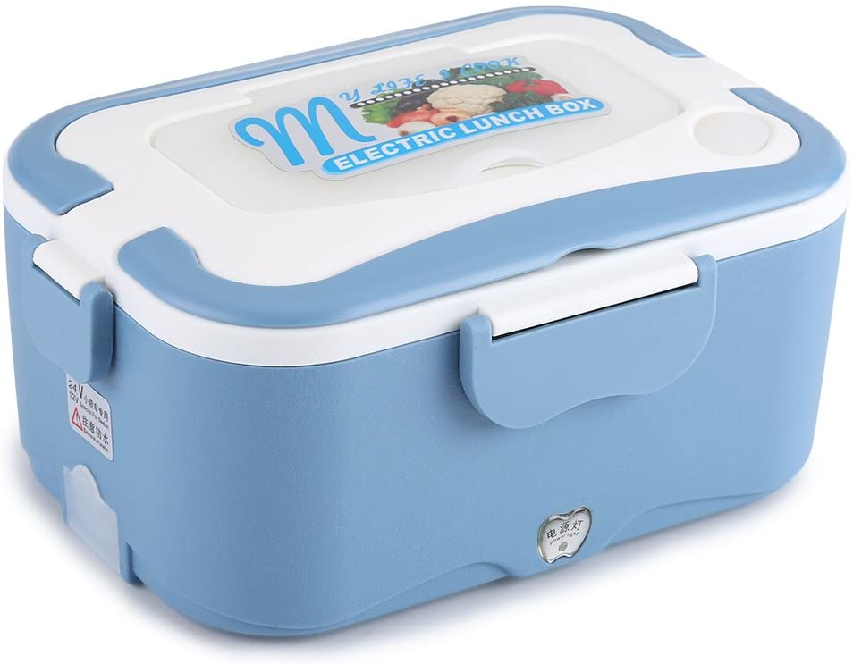 電熱弁当箱 電気弁当箱 携帯型 24 V 車載 電熱食箱 食品保温箱 旅行用 弁当箱 電気ランチボックス 多機..