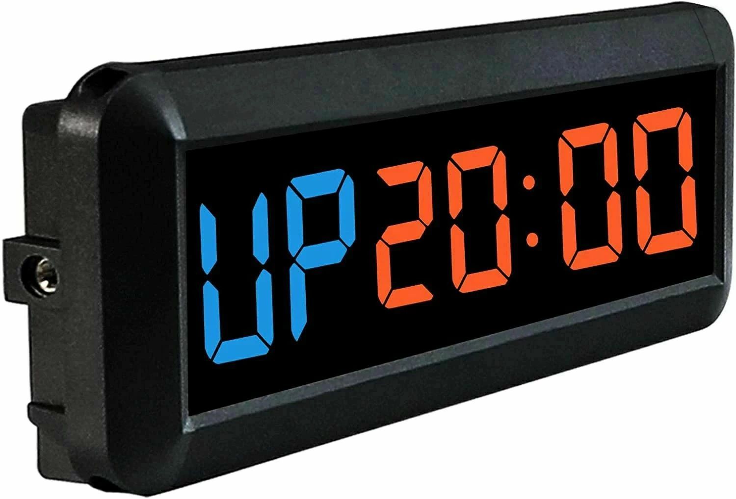 スポーツタイマー デジタル 得点板 ディスプレイ スタンド付き トレーニング タイマー ストップウォッチ 多機能 インターバル ジム フィットネス 教室 自宅 Led 壁掛け クロック リモコン(4)