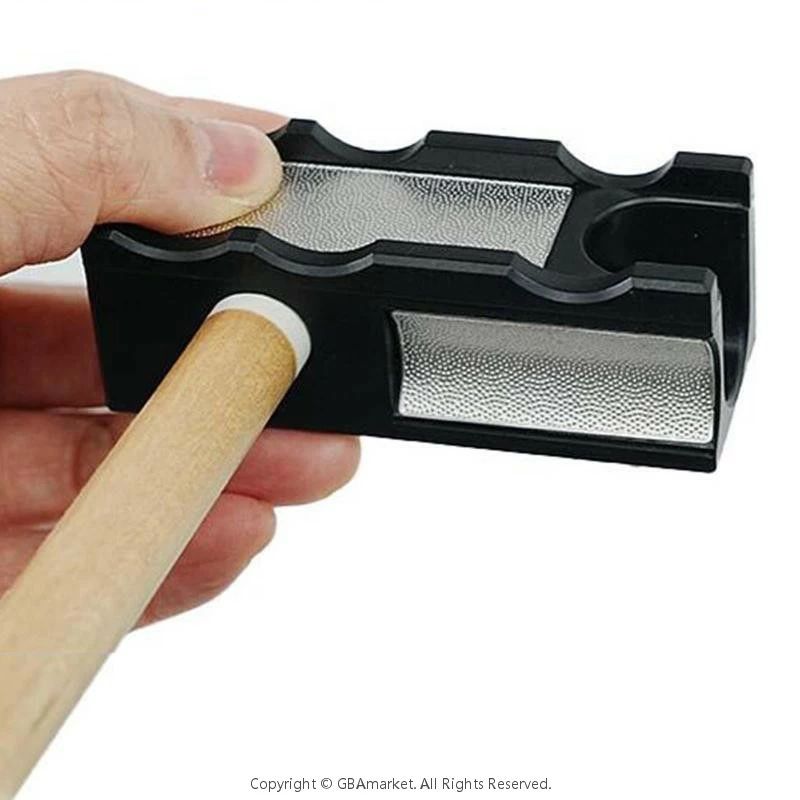 プールキューチップ修理ツール ビリヤードキューチップ修理キット ビリヤードメンテナンス 研磨用実用的耐久性プールキューチップシェイパー