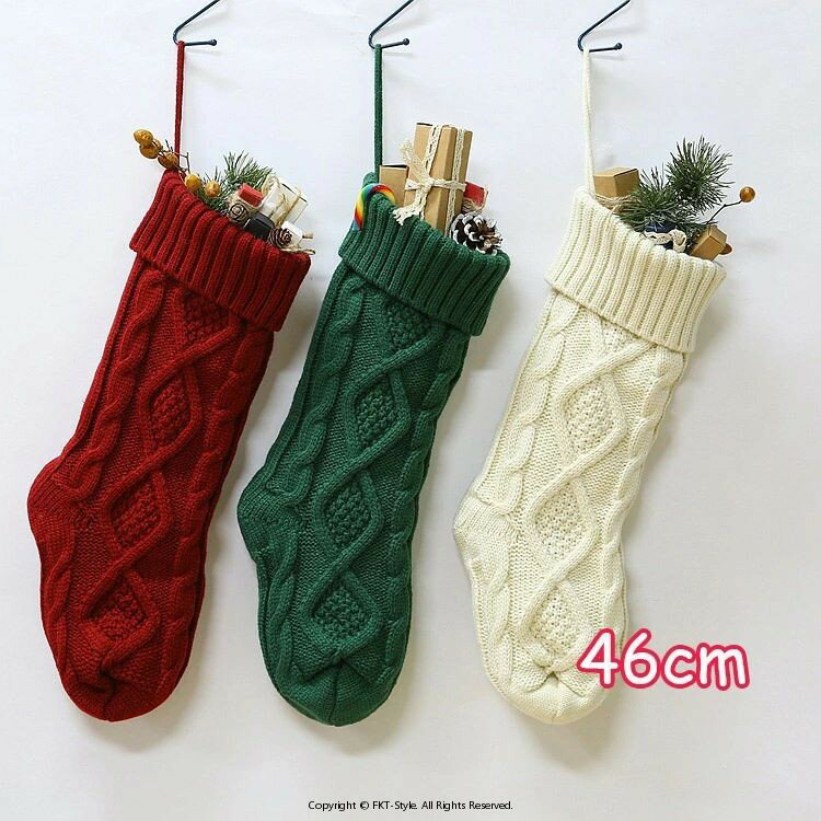 3枚入 クリスマス 靴下 プレゼント入れ ソックス ブーツ ニット 飾り ビッグサイズ クリスマス ギフト プレゼント christmas stockings 暖かい