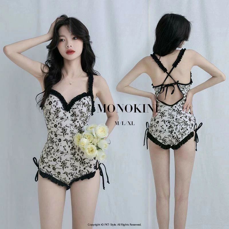 ワンピース水着 レディース 体型カバー水着 花柄 ミセス ママ水着 30代 20代 40代 50代 オトナ女子 大きいサイズ オールインワン 無地 かわいい おしゃれ カバーアップ 小胸 バスト 盛れる 透け感 女性 露出控えめ 楽天海外通販