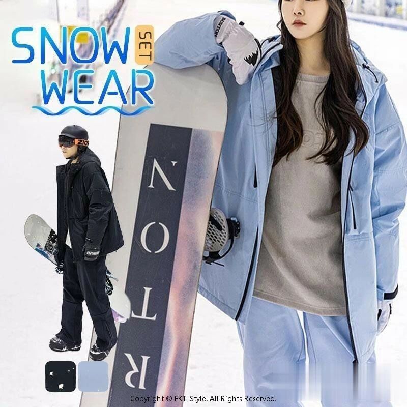 スノーボードウェア スキーウェア メンズ レディース 上下セット ジャケット スノボー スキー パンツ ズボン おしゃれ 防風 防水 男女兼用 プレゼント ギフ...