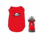 犬 服 犬服 犬の服 ベスト タンクトップ ケーブル 可愛いパンダ 5カラー 涼しい 着せやすい おしゃれ かわいい 小型犬 中型犬 洋服 汚れ防止 メッシュ通気
