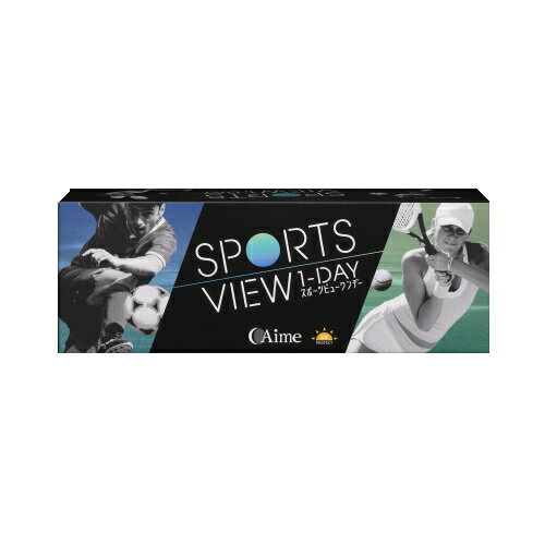 乐天商城 - 【送料無料】スポーツビューワンデー 30枚入り コンタクトレンズ 1日使い捨て sports view 1day アイミー