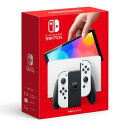 Nintendo Switchファミリーの新しい仲間として「Nintendo Switch（有機ELモデル）」が加わりました。 いつでも、どこでも、誰とでも、有機ELモデルならではの色鮮やかな画面でゲームを楽しむことができます。 【セット内容】 ・Nintendo Switch（有機ELモデル）本体 ・Joy-Con（L）/（R）（ホワイト） ・Joy-Conストラップ ・Nintendo Switchドック（ホワイト） ・Joy-Conグリップ ・Nintendo Switch ACアダプター ・ハイスピード HDMIケーブル ・セーフティーガイド ※沖縄・離島は送料が別途かかるの場合もございます、ご注意ください。 ※未使用品ですが、一旦個人の手に渡った品ですので、箱、ビニールには傷、汚れ等がある場合もございますので、予めご了承頂きますようお願い致します。