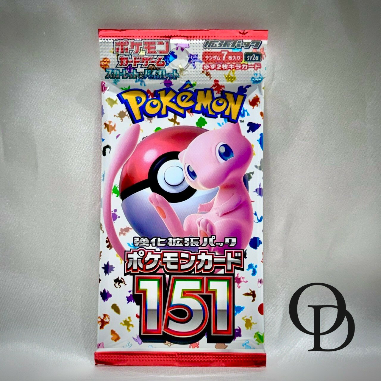 【正規品 】【未開封】Scarlet & Violet - 151 Enhanced Expansion Pack　強化拡張パック ポケモンカード 151　7 Cards Per Pack　7枚入り　弊社品質保証書