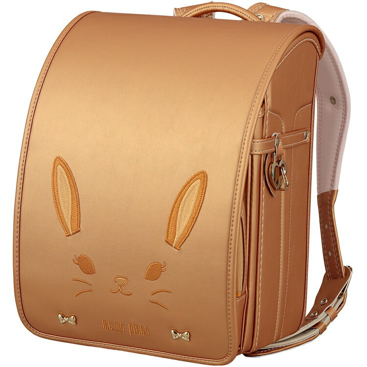 【8月末まで期間限定ポイント2倍！】ランドセル メゾ ピアノ mezzo piano プリティラパン シナモン　女の子 ブラウン オレンジ ベージュ 百貨店 6年保証 | 2023小田急のランドセル