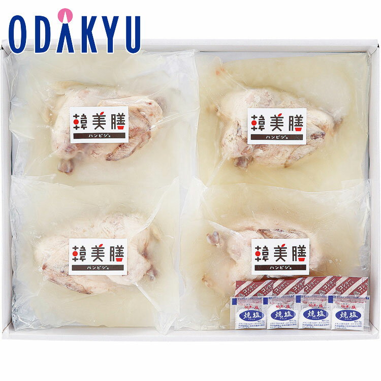 【公式】 小田急百貨店 ギフト お中元 送料無料 2024 ［ 韓美膳 ］ 参鶏湯 サムゲタンセット 焼豚 精肉 肉加工品 グルメ 御中元 中元 お祝い ｜お届け希望期間から最大10日程度届目安※沖縄・離島へは届不可のサムネイル
