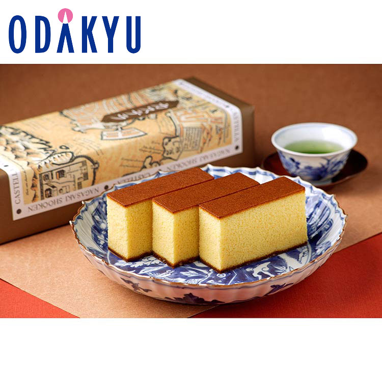 お取り寄せ ごちそう 産地直送 送料無料 ［ 松翁軒 ］ カステラ1.0号 ｜7-10日程度でのお届け※沖縄・離島へは届不可のサムネイル