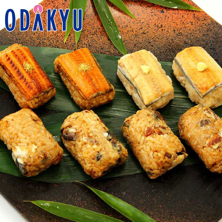 お中元 夏 ギフト 送料無料 ［ 京都鰻割烹 まえはら ］ 愛知三河一色産小分けうなぎおこわ 【7-10日程度でのお届け】※沖縄・離島へは届不可のサムネイル