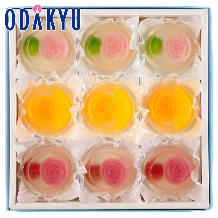 ギフト お菓子 ［ ロクメイカン ］ ローズジュエル 9入 ｜約3-10日でのお届け※沖縄・離島へは届不可(B)のサムネイル