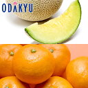 メロン ミカン 送料無料 静岡県産 アローママスクメロン & 蒲郡温室みかん 秀 約2.5kg |7-12日程度でのお届け※沖縄・離島へは届不可(直)