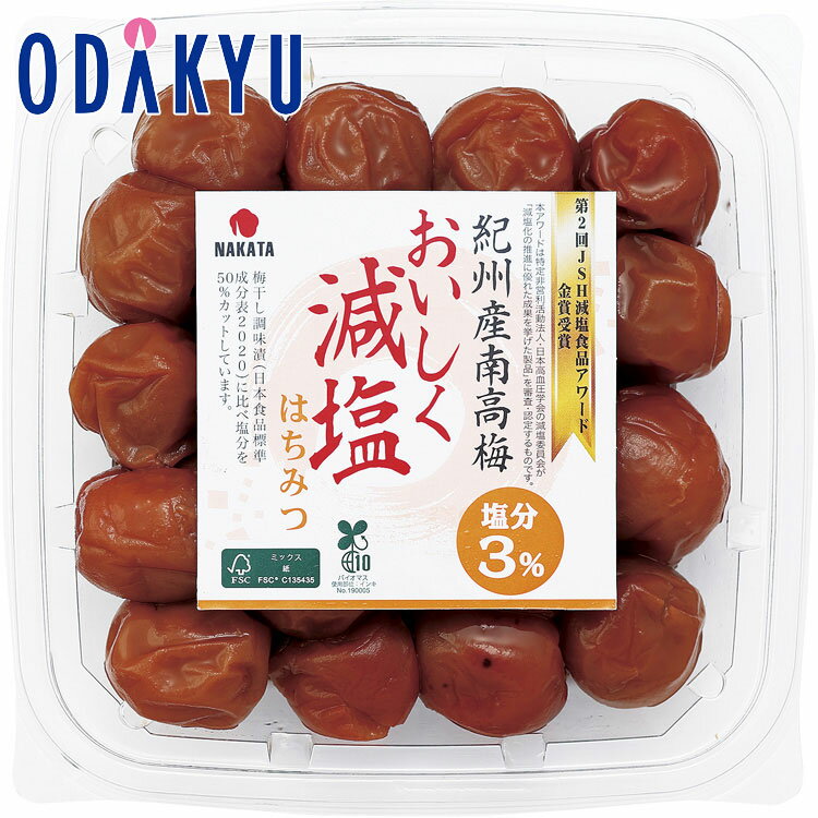 お買い得 まとめ買い ［ 中田食品 ］ おいしく減塩 はちみつ ｜約7-10日程度でのお届け※沖縄・離島へは届不可