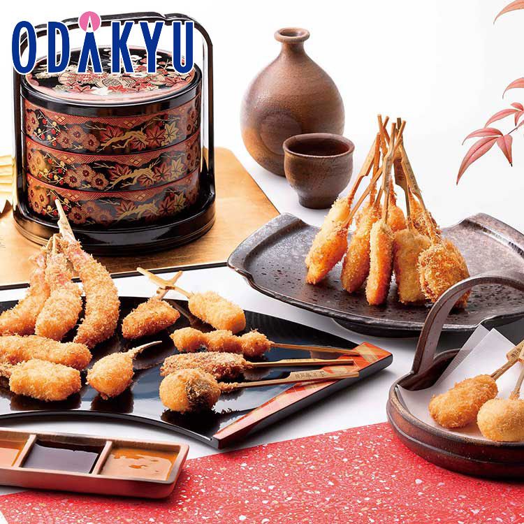 【小田急百貨店公式】 お正月 お惣菜 送料無料 2025 ＜ 串乃家 ＞ 串揚げ迎春セット「鶴」 冷凍 ｜12月30日（月）にお届け※北海道・四国・九州（沖縄）・離島へは届不可