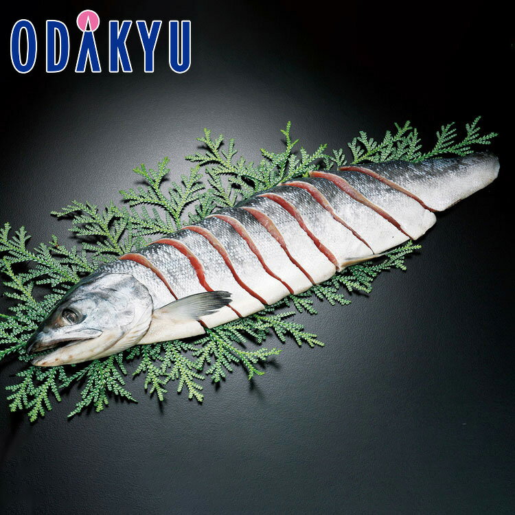 ＼スーパーSALE期間 P5倍！／【公式】小田急百貨店 ギフト お歳暮 2024 ［ 佐藤水産 ］ 熟成新巻鮭半身姿切身 二分割 ｜お届け希望期間から最大10日程度届目安※沖縄・離島へは届不可