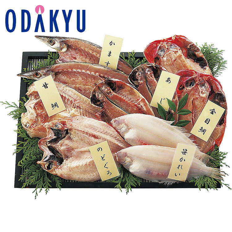 【公式】小田急百貨店 ［ 三央 ］ ひもの 詰合せ / 御歳暮 歳暮 冬ギフト 冬の贈り物 2025 楽天 親戚 友人 会社宛 両親 ｜お届け希望期間指定※沖縄・離島へは届不可