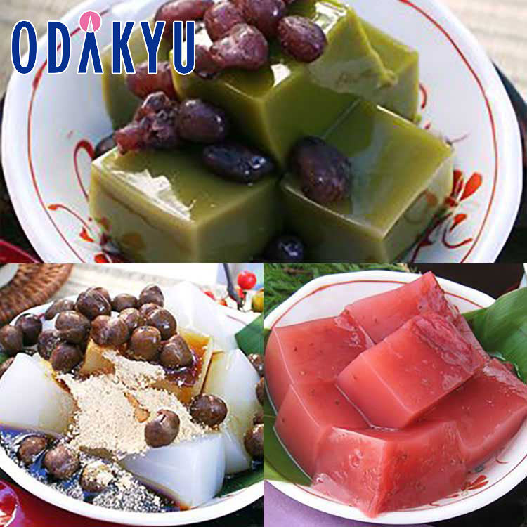 お中元 夏 ギフト 送料無料 ［ 富久屋 ］ 特製くず餅三種セット ｜7-10日程度でのお届け※北海道・四国・九州・沖縄・離島へは届不可(直)のサムネイル