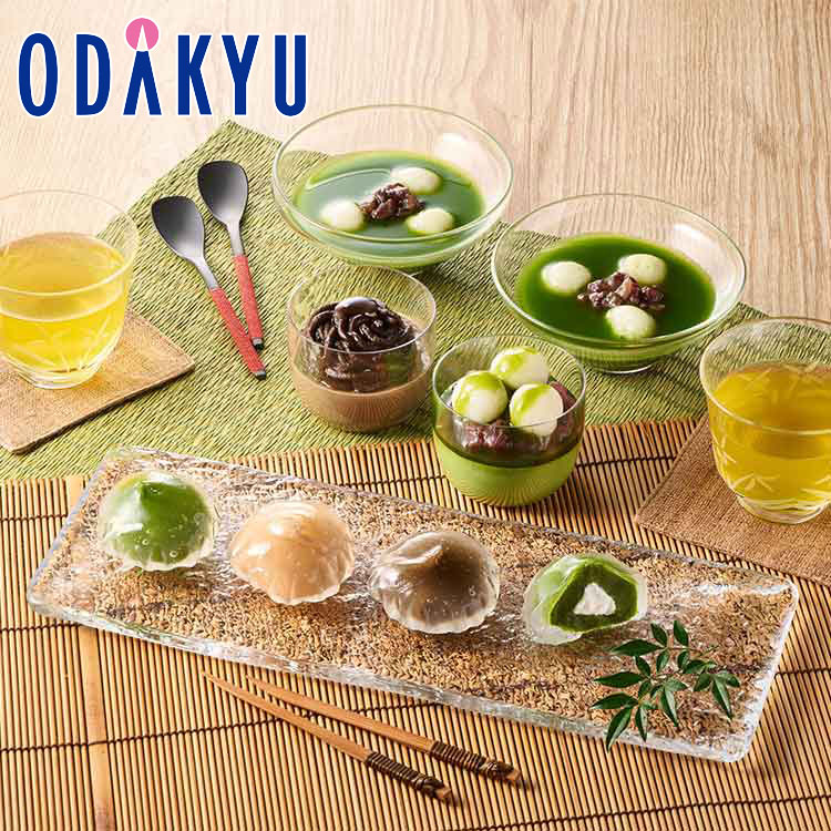お中元 夏 ギフト 送料無料 ［ 東山茶寮 ］ 宇治抹茶ぜんざいと抹茶スイーツ KHA-03A ｜指定日届※沖縄・離島へは届不可(直)