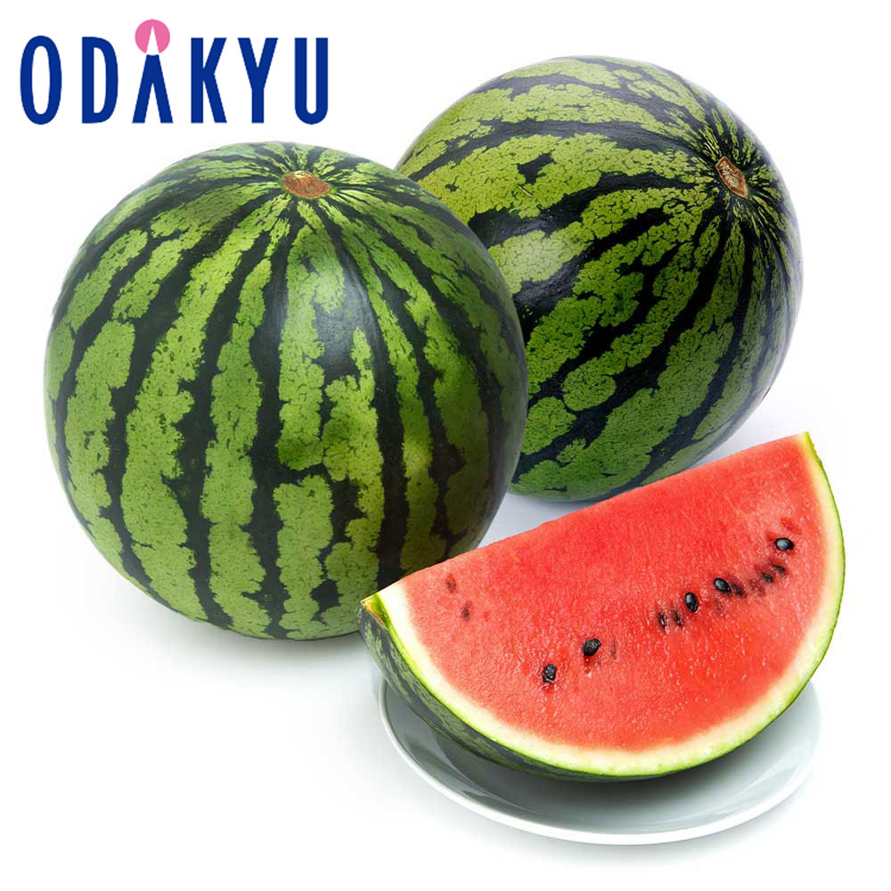 西瓜 旬 野菜 送料無料 群馬県産ほか 紅小玉スイカ 約1.3kg × 2玉 |7-12日程度でのお届け※沖縄・離島へは届不可(直)