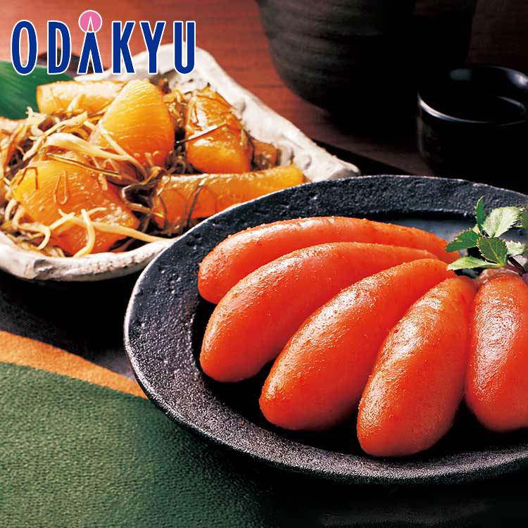 冬 ギフト 送料無料 ［ 博多紀久屋 ］ 無着色辛子明太子 ・ 数の子松前セット ｜指定日届※沖縄・離島へは届不可(直)